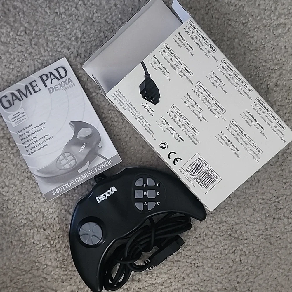 Microsoft SideWinder Precision Pro Gaming Joystick With Game Pad